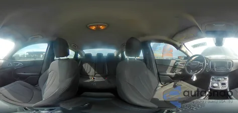 2015 Chrysler 200 Limited z USA, uszkodzony, nr VIN 1C3CCCAB9FN598398